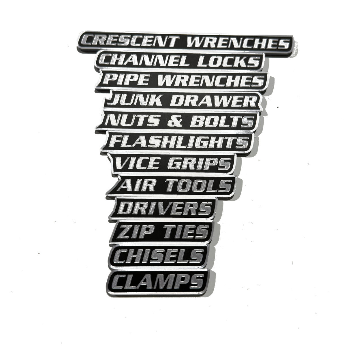 Full shop set toolbox labels