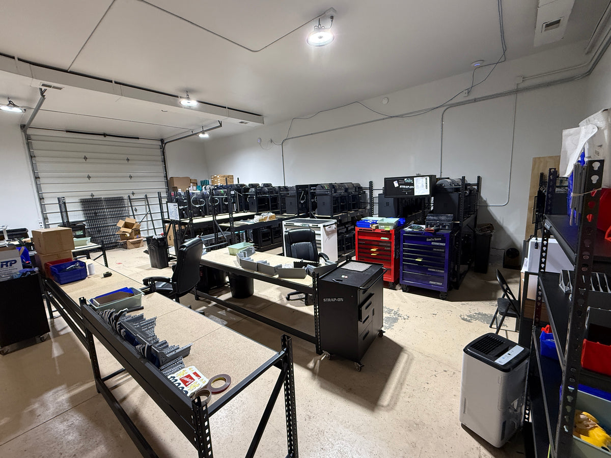 The Colky Manufacturing shop floor in Freeland, Michigan