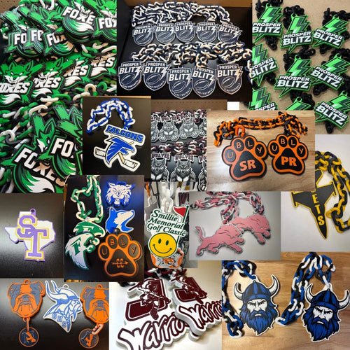Custom Pendant Chain with Your Logo (Single)