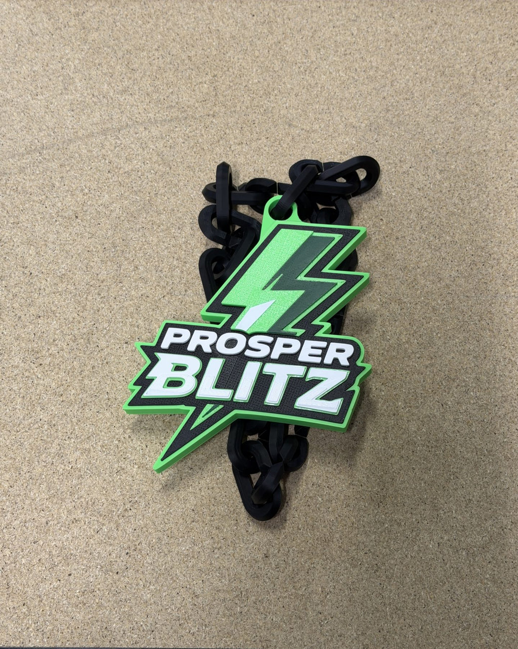 Single custom pendant chain